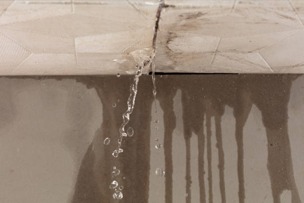 Professional Water Extraction technician working in Sunray, TX